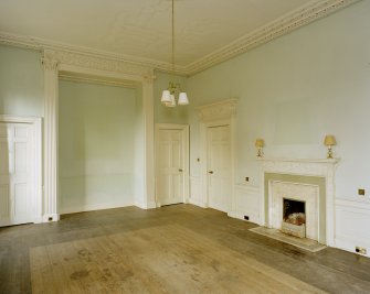 Interior.
Ground floor, dining room from SW.