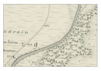 1st edition of the OS 6-inch map (Ross and Cromarty, 1881, sheet xcvi) extract