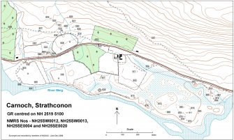 Archaeological features in the vicinity of Carnoch