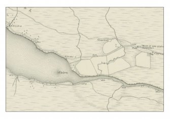 1st edition of the OS 6-inch map (Ross and Cromarty, 1881, sheet xcvi) extract