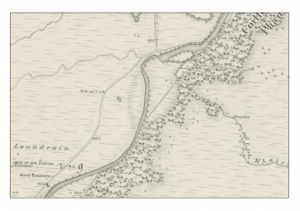 1st edition of the OS 6-inch map (Ross and Cromarty, 1881, sheet xcvi) extract