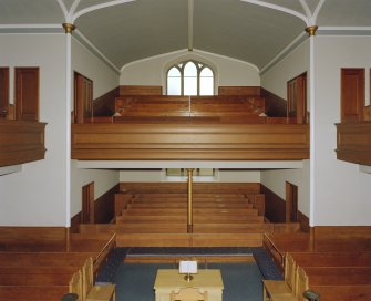 Interior: view of St Martins Parish Church from South