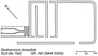 Sheepfold 1042 at Strathanmore