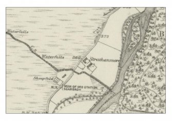 1st edition of the OS 6-inch map (Ross and Cromarty, 1881, sheet lxxxvi) extract 