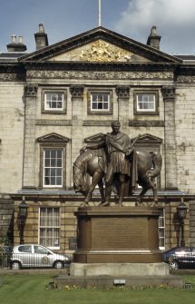 View of Hopetoun Monument from W.