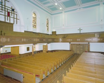 Interior of St Cuthbert's Church, Lothian Rlad, Edinburgh, view from balcony to north east