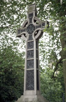View of Dean Ramsay Memorial Cross.