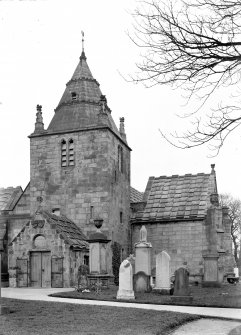 Edinburgh, Kirk Loan, Corstorphine Parish Church.
General view from South-West.