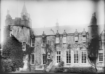 Craigcrook Castle.
View of South elevation.