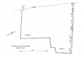 House Platforms and Enclosure:  North Cuil