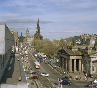 East end of Princes Street, showing RSA frontage.