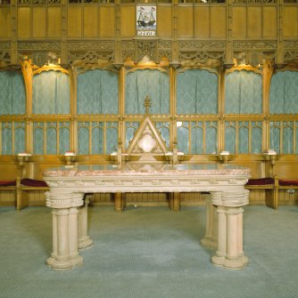 Interior, view of communion table