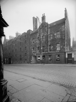 View of Wilsons Court from canongate.
