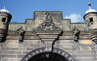 View of upper part of lodge.