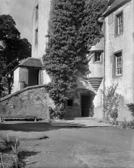 View of entrance doorway.