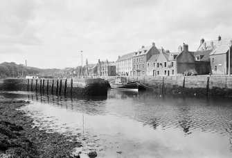 View of Eyemouth Harbour from NE.