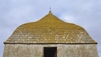 Detail of roof from south