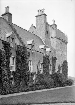 General view of Lochnaw Castle.