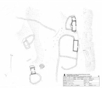 RCAHMS survey drawing; plan of Ardnagave farmstead.