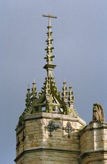 Detail of steeple.