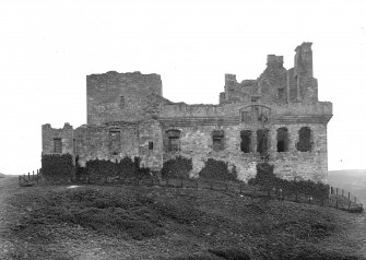 View of Crichton Castle from NE.