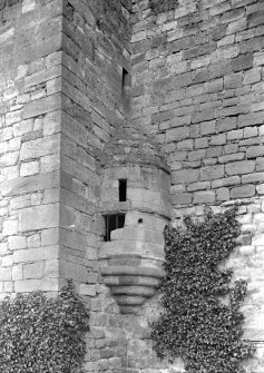 Detail of angle turret.