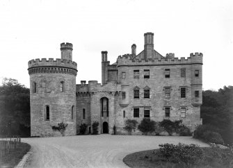 View of Dalhousie Castle, Midlothian, from West.