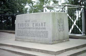 View of Memorial to Ensign Ewart.