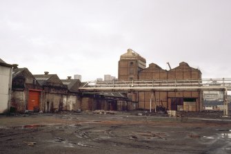 View of foundry from South.
