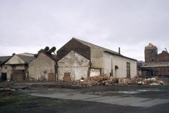 View of foundry from South.
