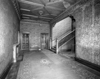 Interior, Carbeth House.
View of entrance lobby.