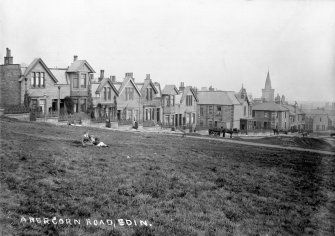 Historic photographic view.
Titled: 'Abercorn Road, Edinburgh'.