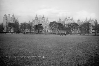 General view from The Meadows, insc: 'The Royal Infirmary. Edinburgh. From the South. 430. A.I.'
