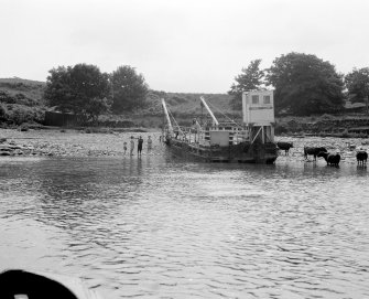 The landing place at Inchmarnock. Taken from the east.