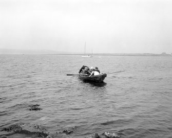 Rowing at Inchmarnock.