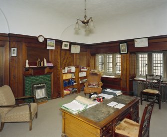 All Saints Episcopal Church, interior.  
Upper vestry, view from North East.
