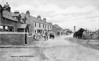 Scanned image of a slide of the Old Dean,  Newtongrange. Borrowed for copying from the Gorebridge and District Local History Society.