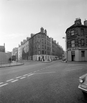 General view of Parker's Department store and Argyle Arms from South.