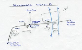 Armishader: site sketch 