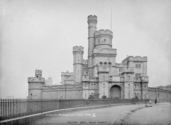 East front of Calton Jail, Edinburgh.