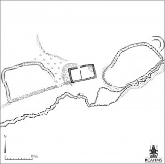 Site plan, smallholding, Butt a'Croit, Bute