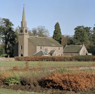 View of church and Strathmore aisle from SW.