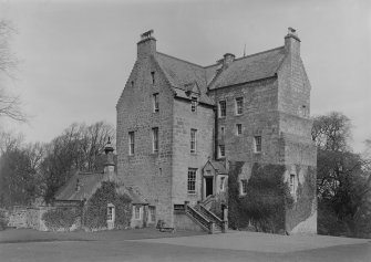 General view of Cleish Castle.