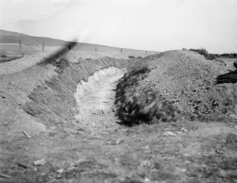 General view of trench.