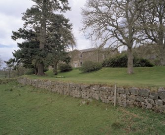 General view with ha ha from south east