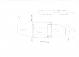 Leips: measured survey drawn at 1:500 (incorporating 1983 sketch and 2011 GPS survey)