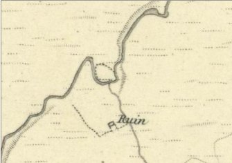 Logan Burn as depicted on the 1st Edition of the Ordnance Survey 6-inch map (Edinburghshire 1853, sheet 11)