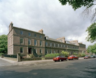View of Panmure Terrace, Montrose, from SE.