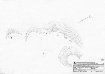 RCAHMS survey drawing; Plan of the Broubster standing stones.