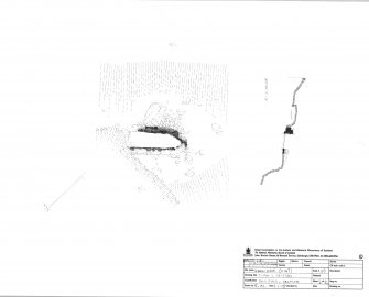 St Kilda, Gleann Mor. RCAHMS field survey drawing,  building 2147, 2 of 2.